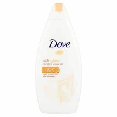 Dove Silk Glow Bőrtápláló Krémtusfürdő 500ml