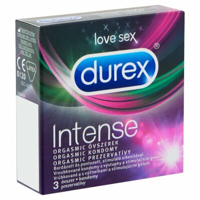 Durex Intense Orgasmic óvszer 3db
