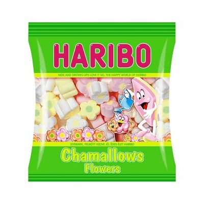Haribo Chamallows Flowers habcukor 100g