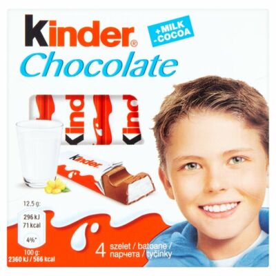 Kinder csokoládé 50g 4db