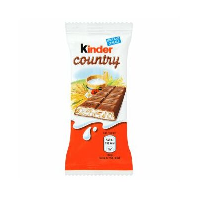 Kinder Country tejcsokoládé szelet gabonapelyhes és tejes töltéssel