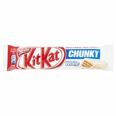 KitKat Chunky White ropogós ostya fehér csokoládéban 40g