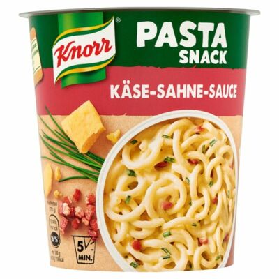Knorr Pasta snack tészta sajtos tejszínes szósszal 71g