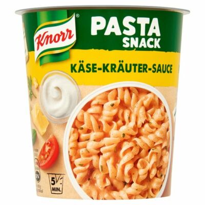 Knorr Pasta snack tészta sajtos-zöldfűszeres szósszal 65g