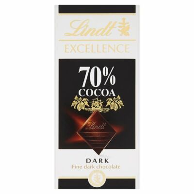 Lindt Excellence extra keserű csokoládé 70% 100g