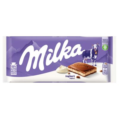 Milka alpesi tejcsokoládé joghurtos krém töltelékkel 100 g