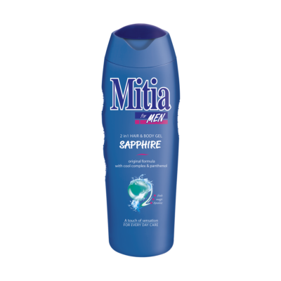 Mitia FOR MEN Sapphire férfi tusfürdő 400ml