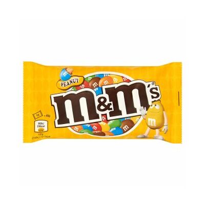 M&M's földimogyorós drazsé tejcsokoládéban cukorbevonattal 45 g