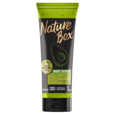 Nature Box testradír Avokádó a táplált bőrért 200ml
