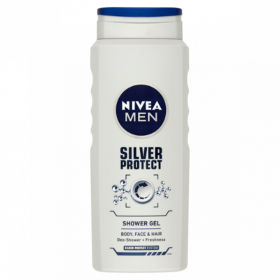 Nivea MEN Silver Protect tusfürdő 500ml