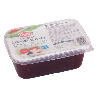 Reál sütésálló vegyes gyümölcsdzsem 500g